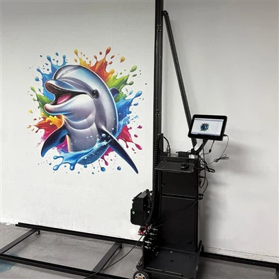 ウォールプリンターは複雑な芸術的なデザインを処理できますか?