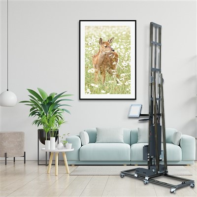 TPP1000 3D トラック付き縦型 UV ウォール インクジェット プリンタ